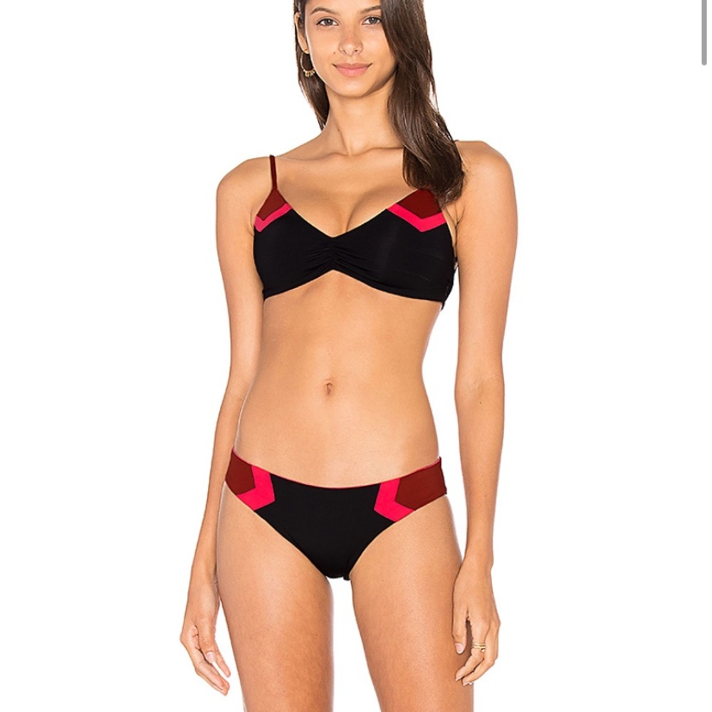 L Space Color Block Reversible Bikini - image 1